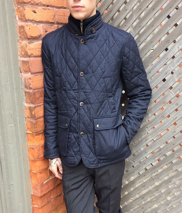 New Arrivals Ted Baker - Quilted 4 Pocket Jacket w Removable Inlay