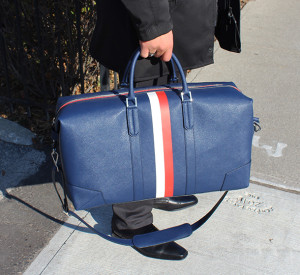 Uri Minkoff - Wythe Saffiano Leather Weekender $550